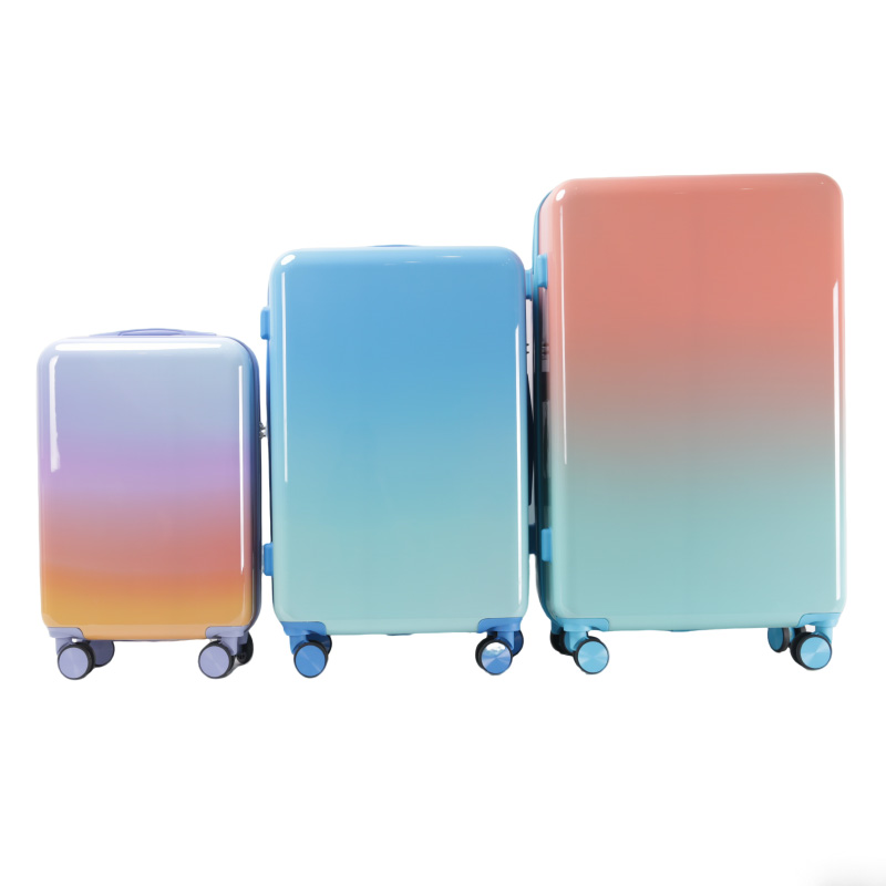 PC suitcase with USB charging port