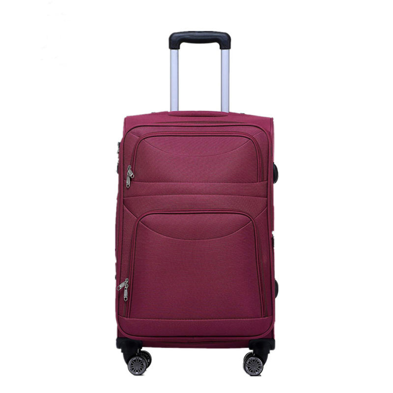 Custom designed expandable suitcase set