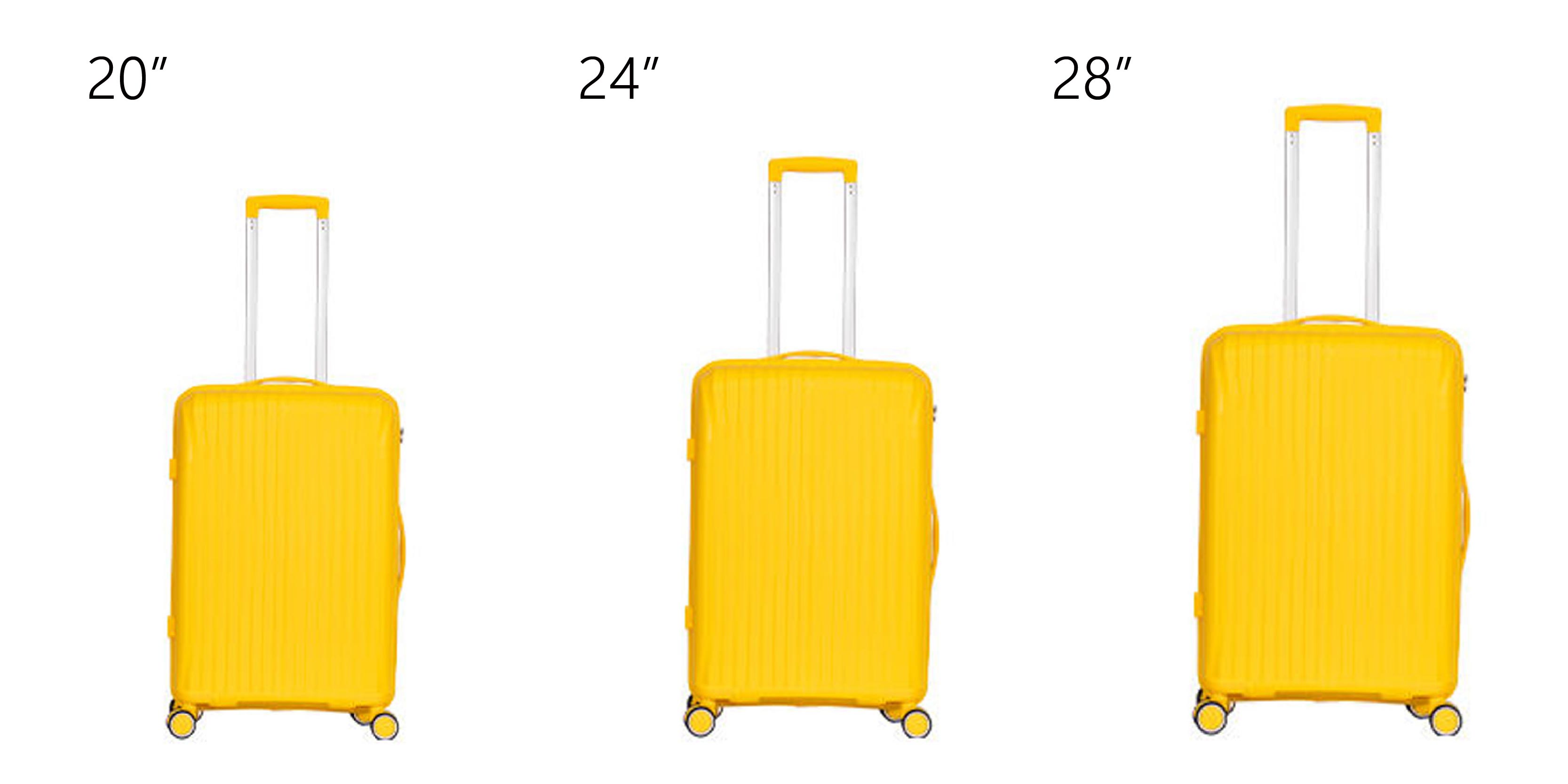 Premium 20/24/28 Inch ABS Hardside Luggage Full Details