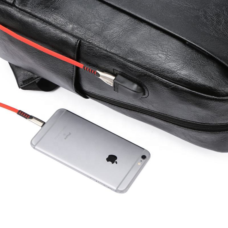 Customized PU leather laptop bags