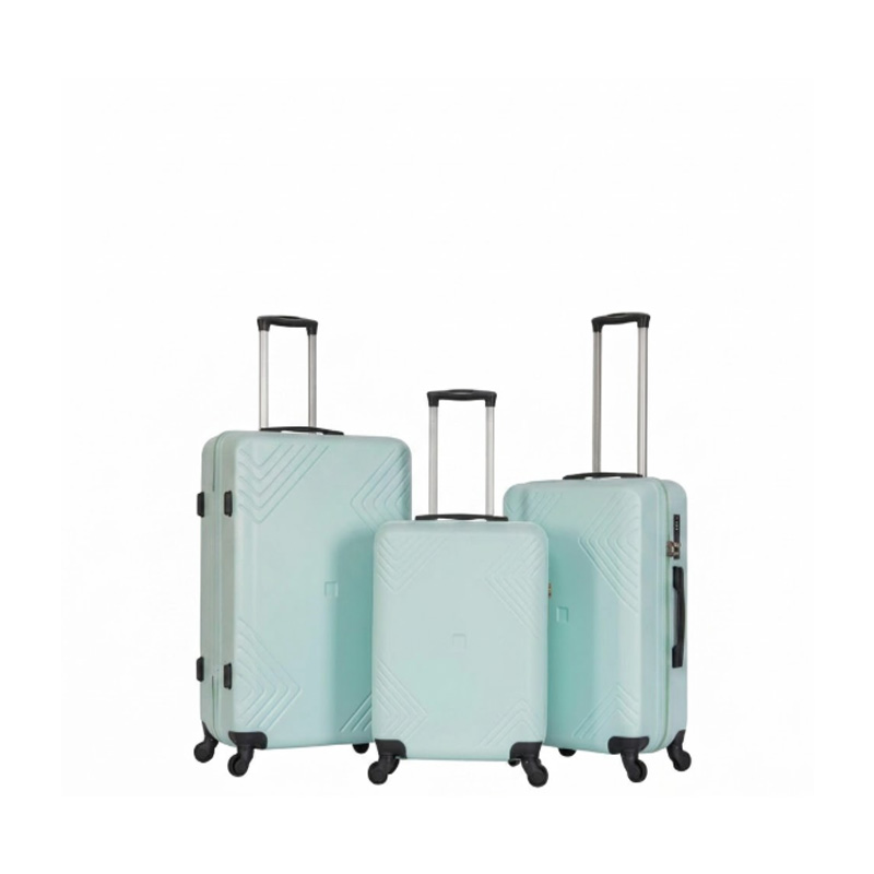 Customized ABS luggage trolley set