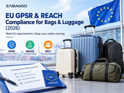 バッグ・旅行かばんに関するEU GPSRおよびREACH規制への準拠（2026年）