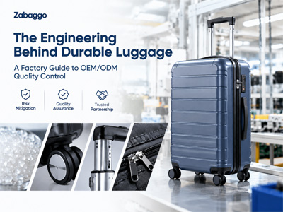 耐久性のあるスーツケースの背後にあるエンジニアリング：OEM/ODM品質管理のための工場ガイド